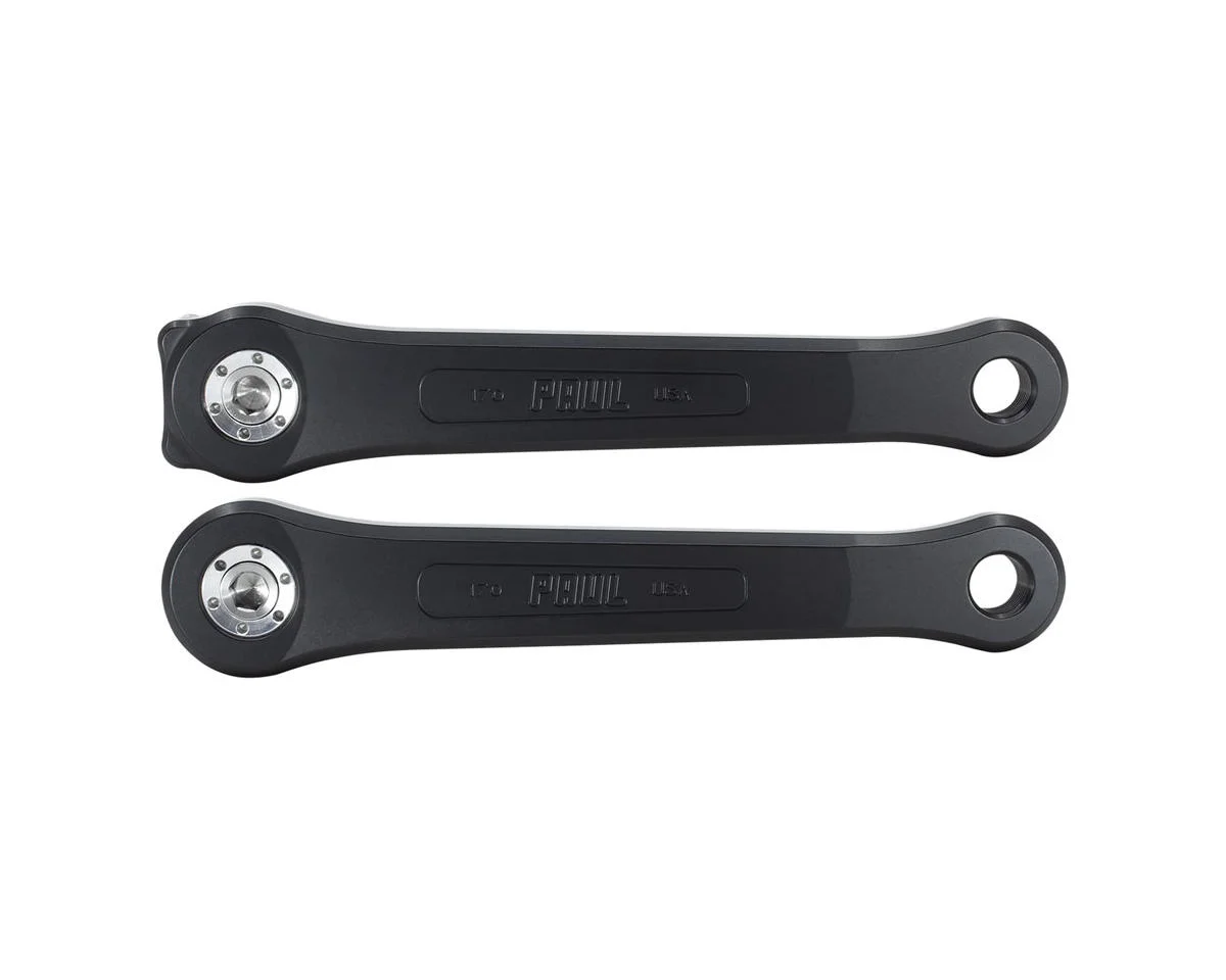 Paul Components 100% Pure Paul Crankset (Black) (160mm) (Square Taper JIS)